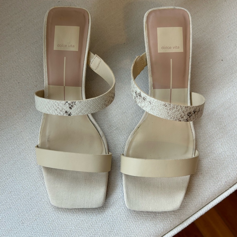 Dolce Vita kitten heel summer sandal